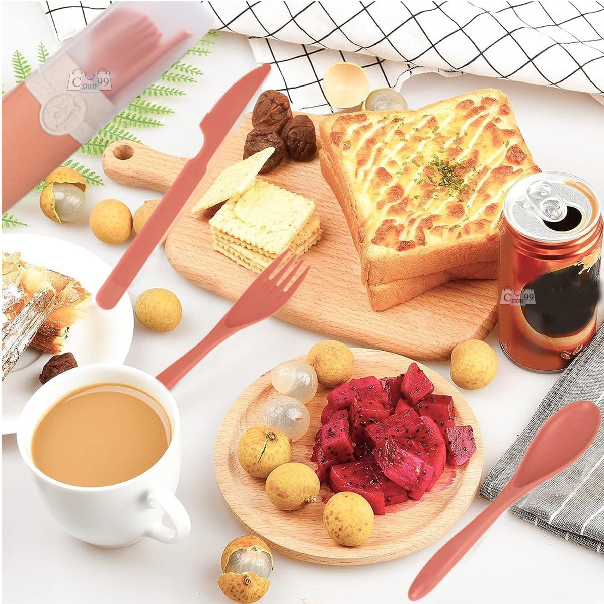 Miniatura 7 de Set cubiertos Viajeros o De camping